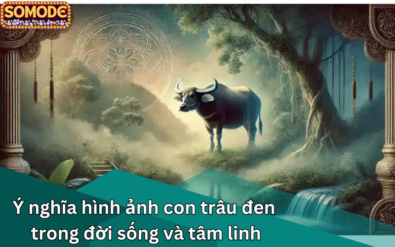 Ý nghĩa hình ảnh con trâu đen trong đời sống và tâm linh